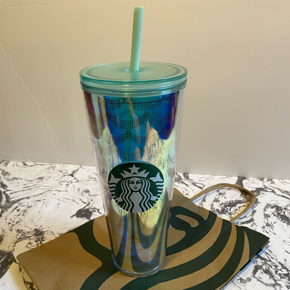 Starbucks mermaid tumbler